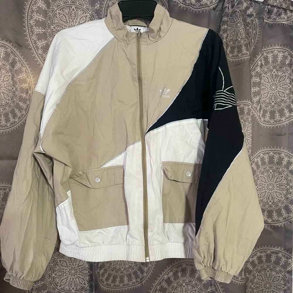 Adidas block track jacket women’s. - Picture 1 of 4